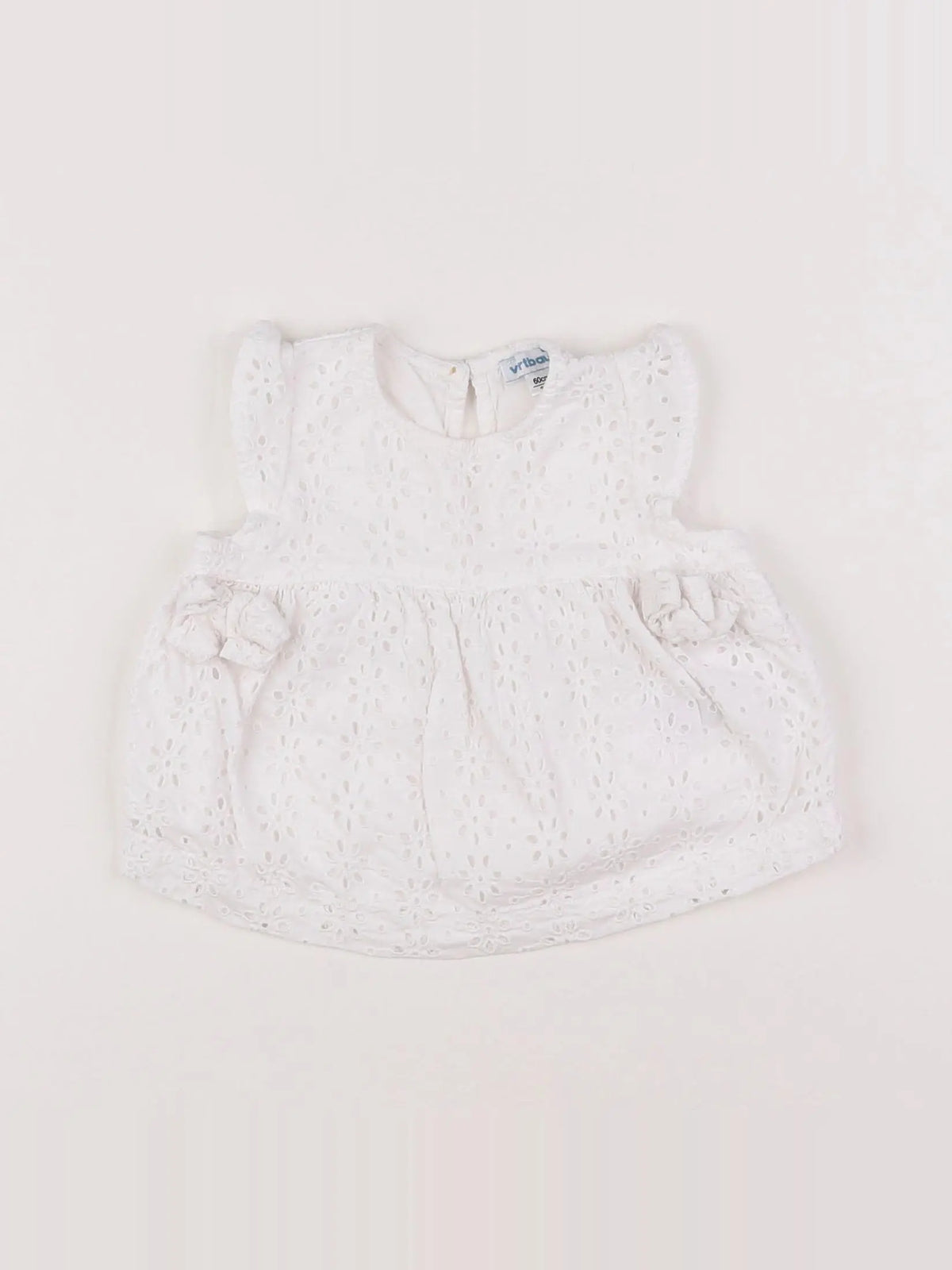 Vertbaudet - blouse blanc - 3 mois