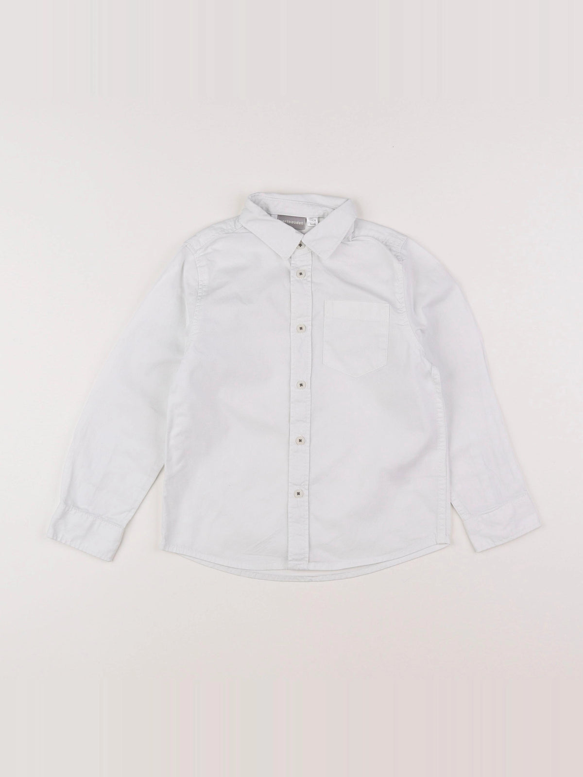 Vertbaudet - chemise blanc - 6 ans