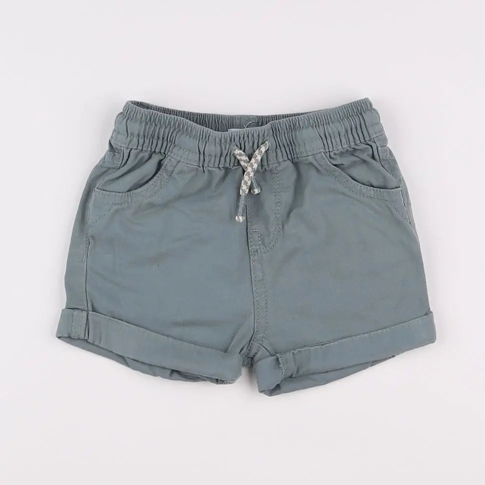 Vertbaudet - short vert - 12 mois
