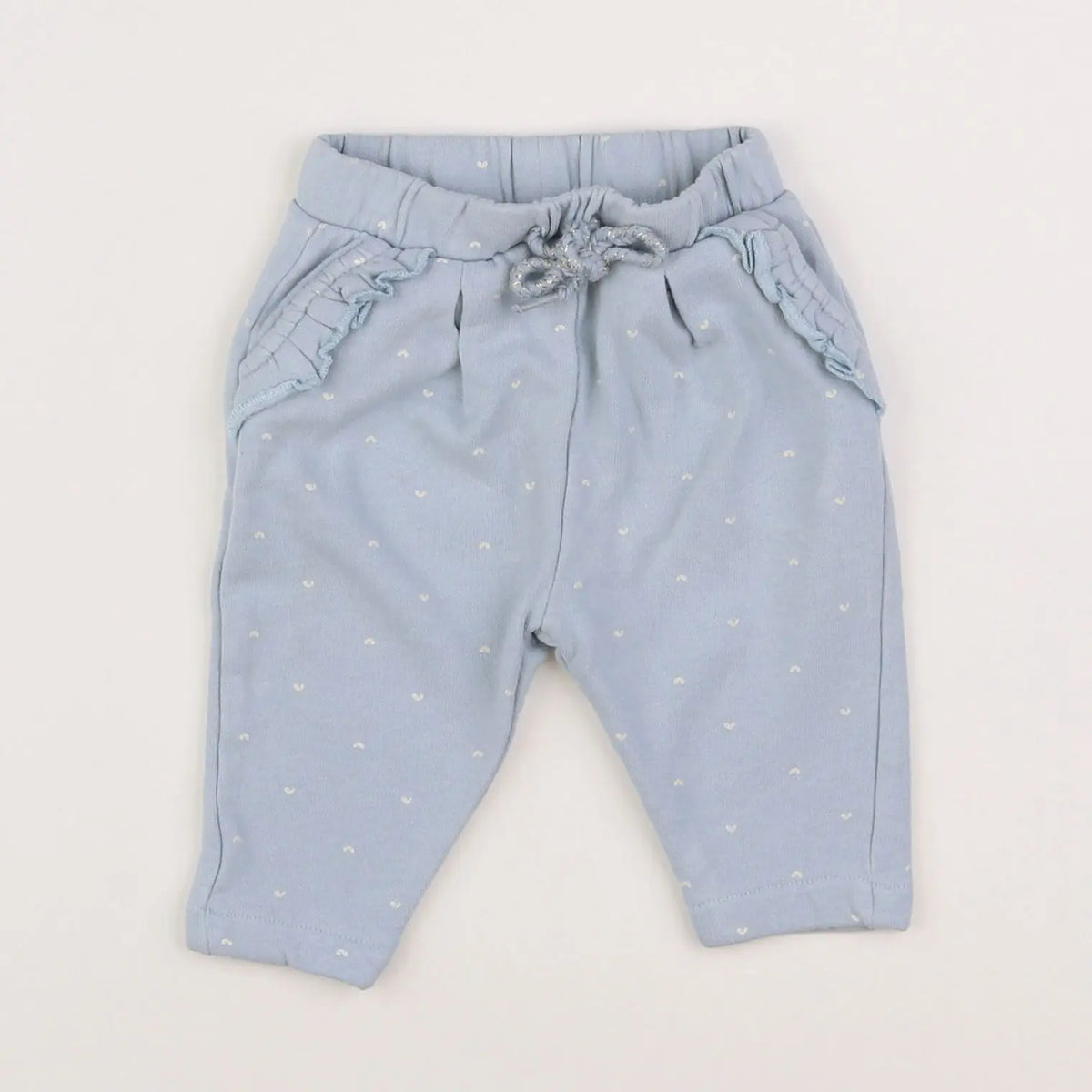 Vertbaudet - pantalon bleu - 3 mois