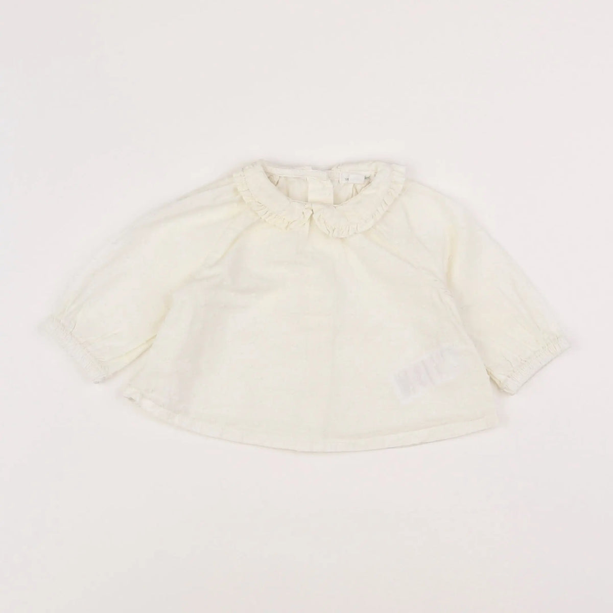 Vertbaudet - blouse blanc - 3 mois