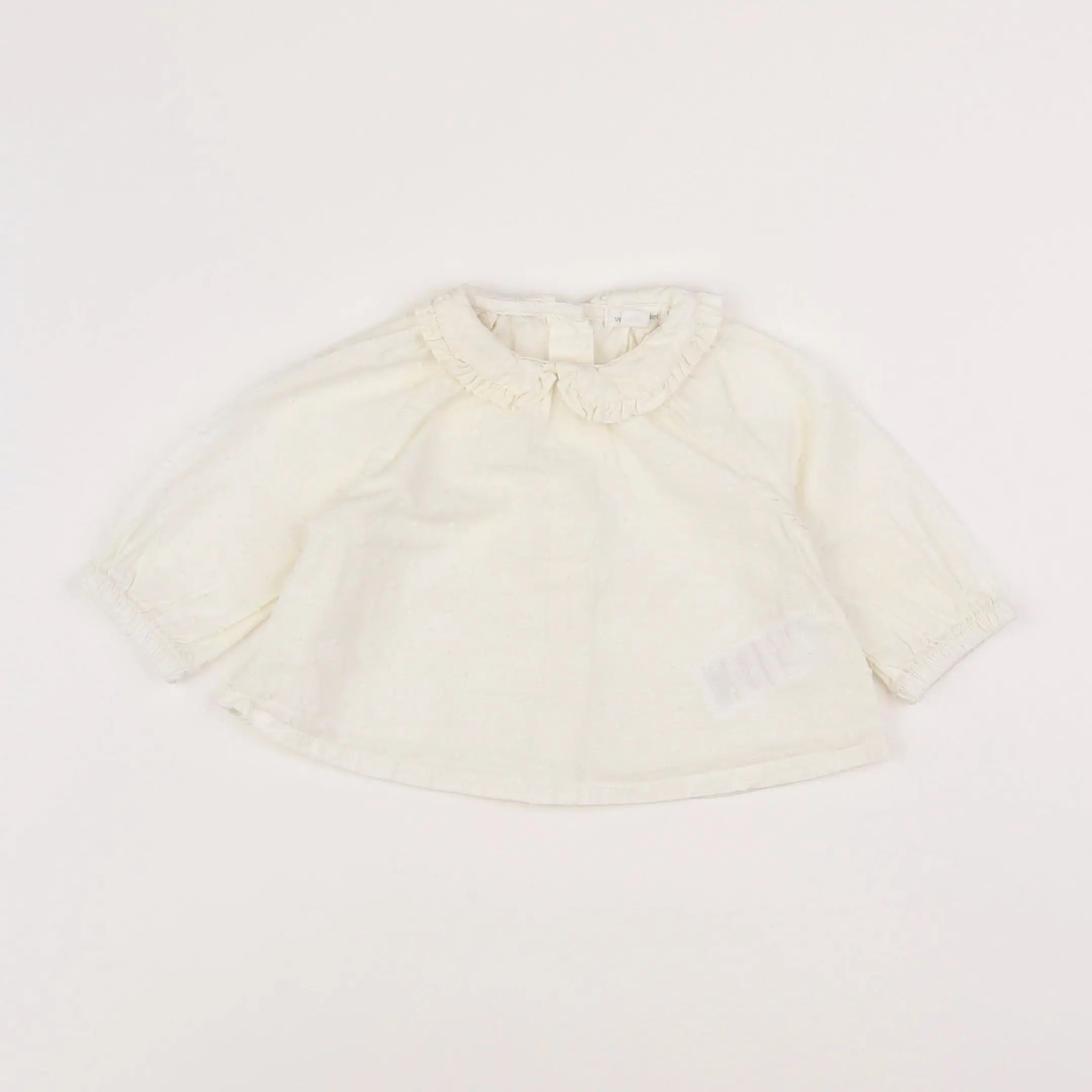 Vertbaudet - blouse blanc - 3 mois