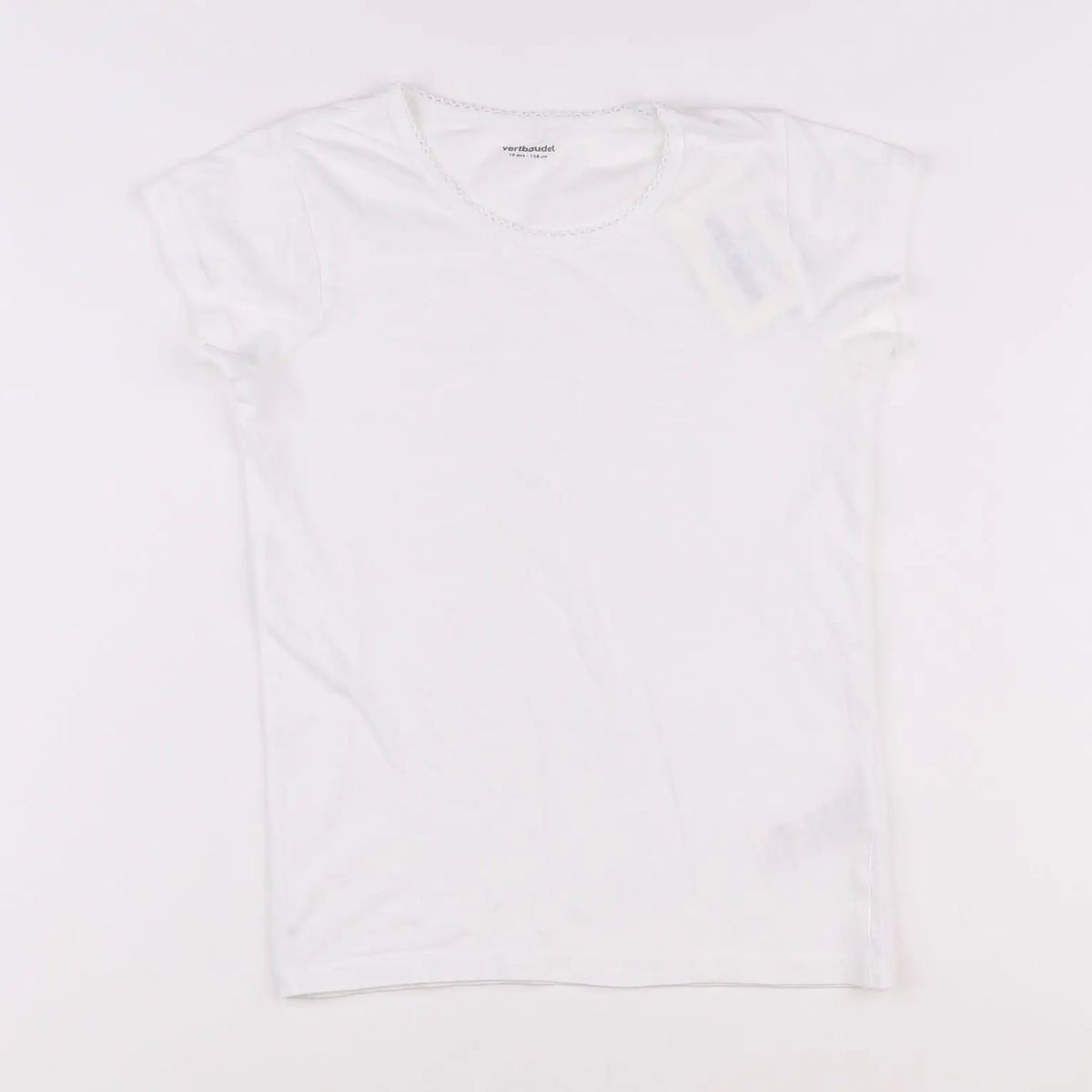 Vertbaudet - maillot de corps blanc - 10 ans