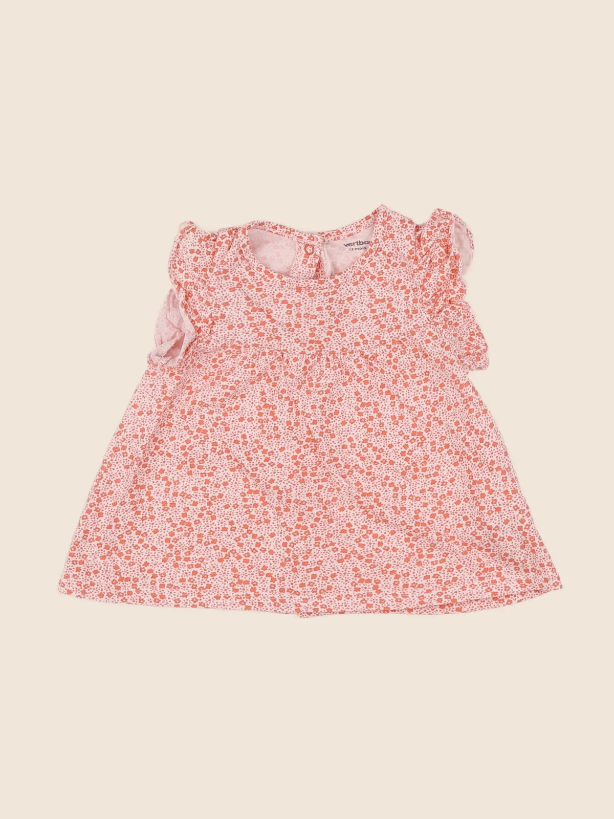 Vertbaudet - tee-shirt multicolore - 12 mois