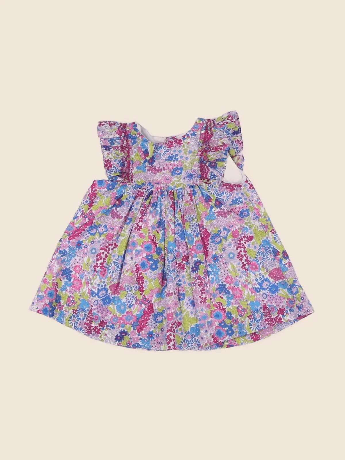Jacadi - robe liberty multicolore - 3 mois