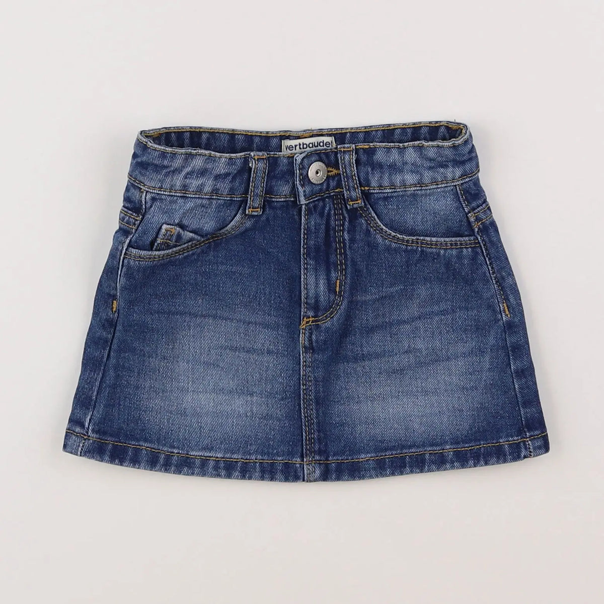 Vertbaudet - jupe bleu - 2 ans