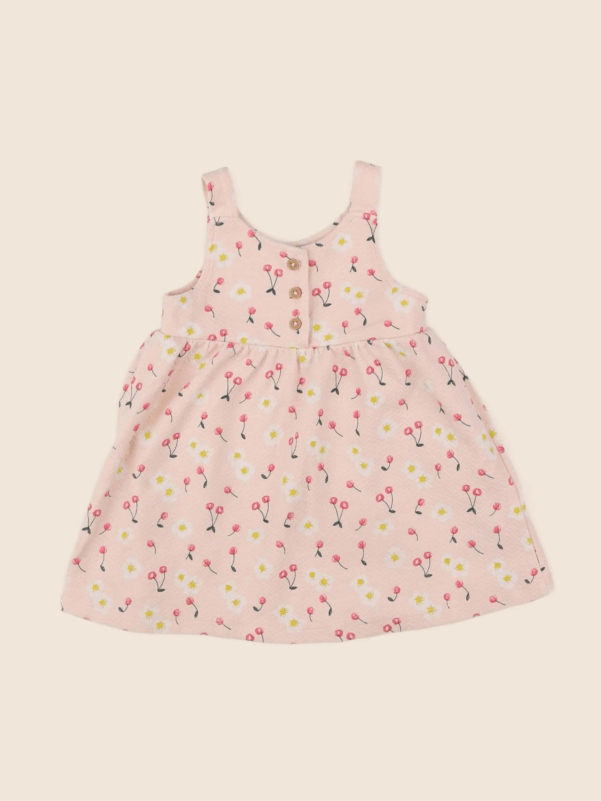 Vertbaudet - robe rose - 12 mois
