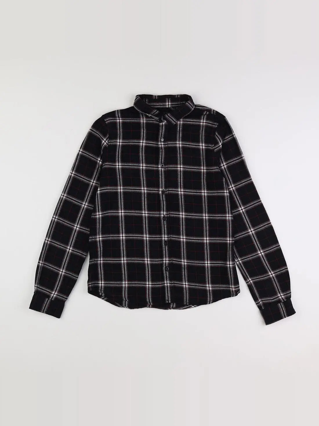 IKKS - chemise imprimé au dos noir, rouge - 12 ans