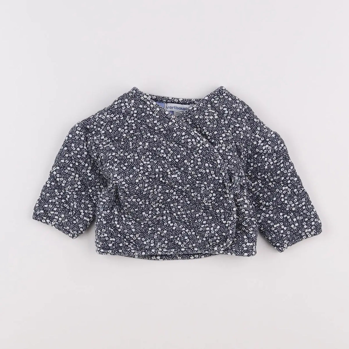 Vertbaudet - veste bleu - 3 mois