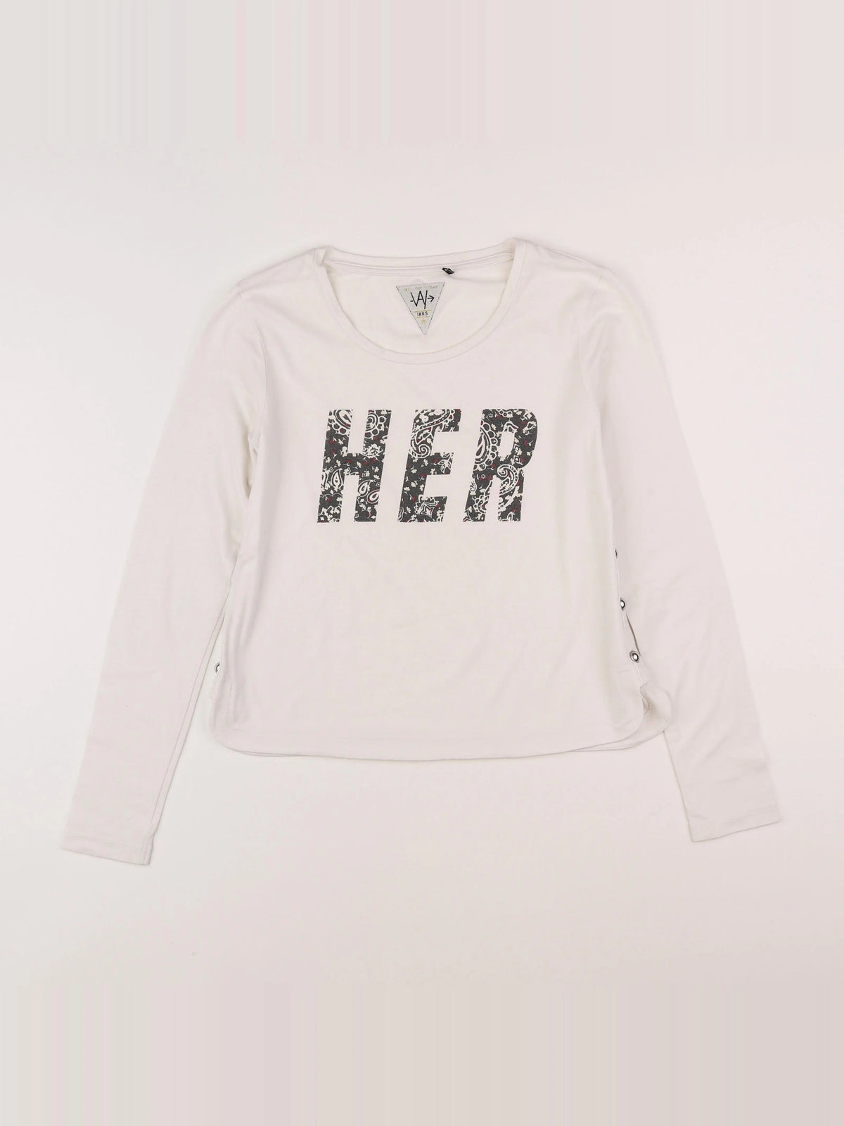 IKKS - tee-shirt blanc - 12 ans