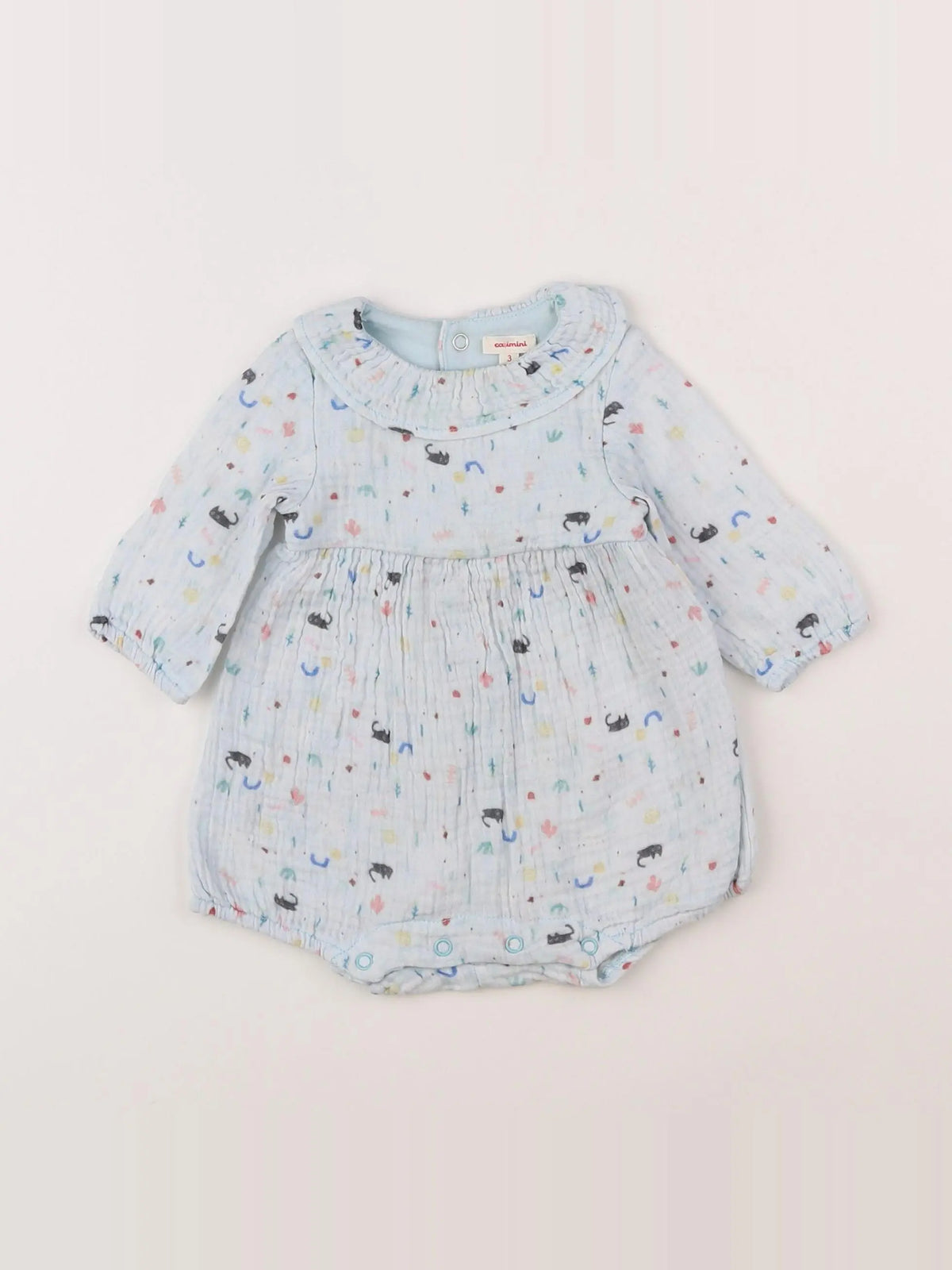 Catimini - combinaison bleu - 3 mois