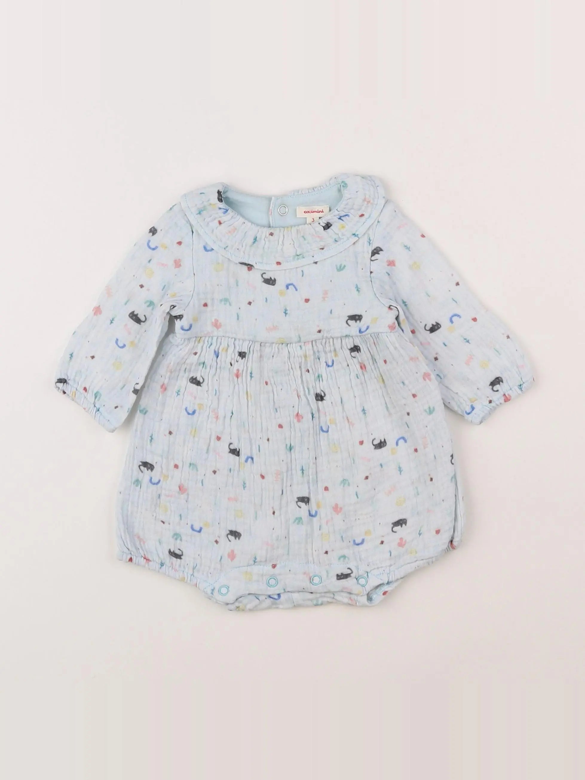 Catimini - combinaison bleu - 3 mois