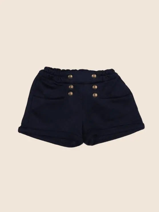 IKKS - short bleu - 18 mois