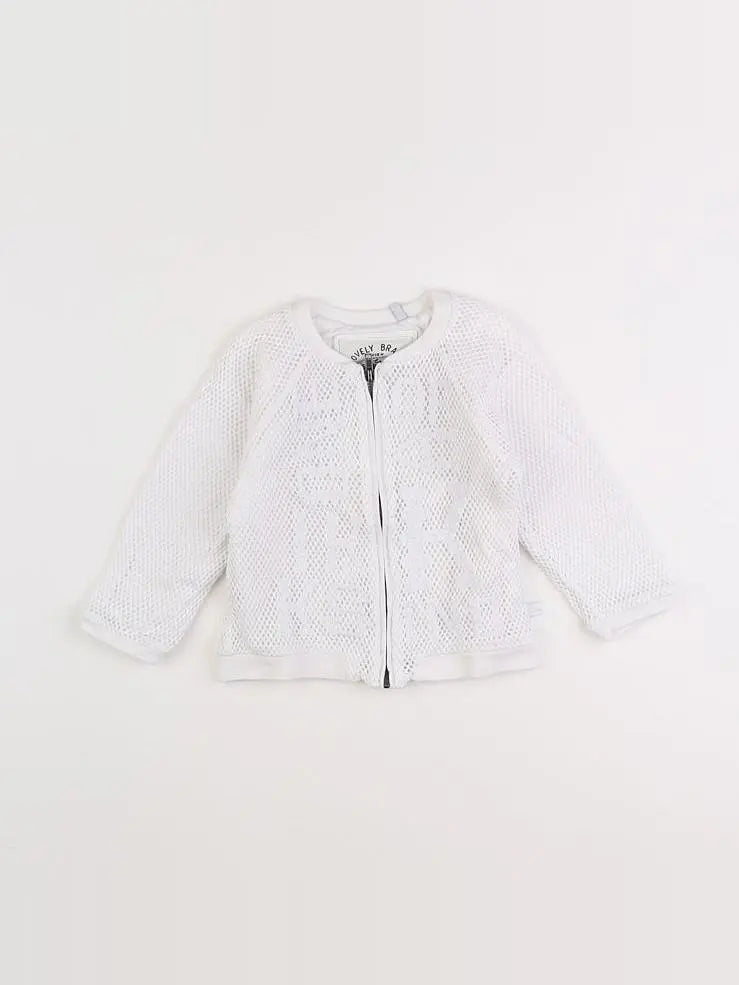 IKKS - sweat blanc - 2 ans