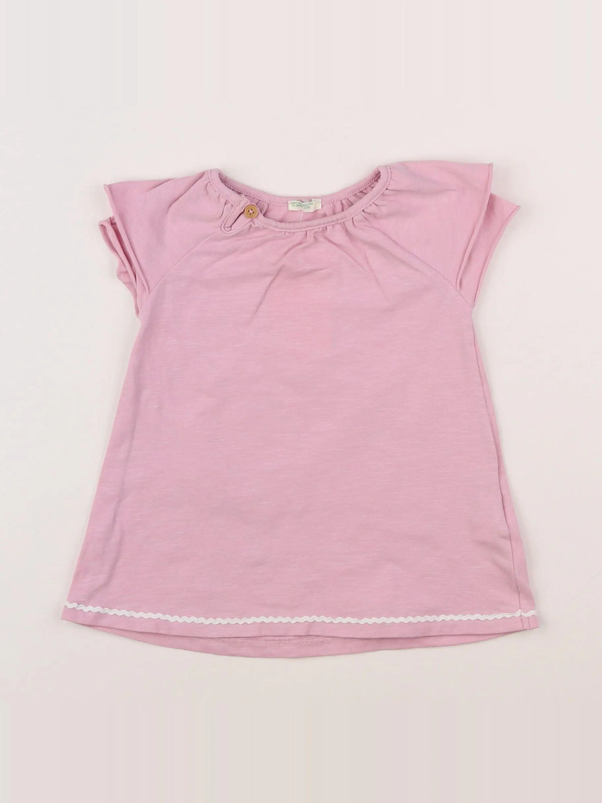 Benetton - robe rose - 3/6 mois