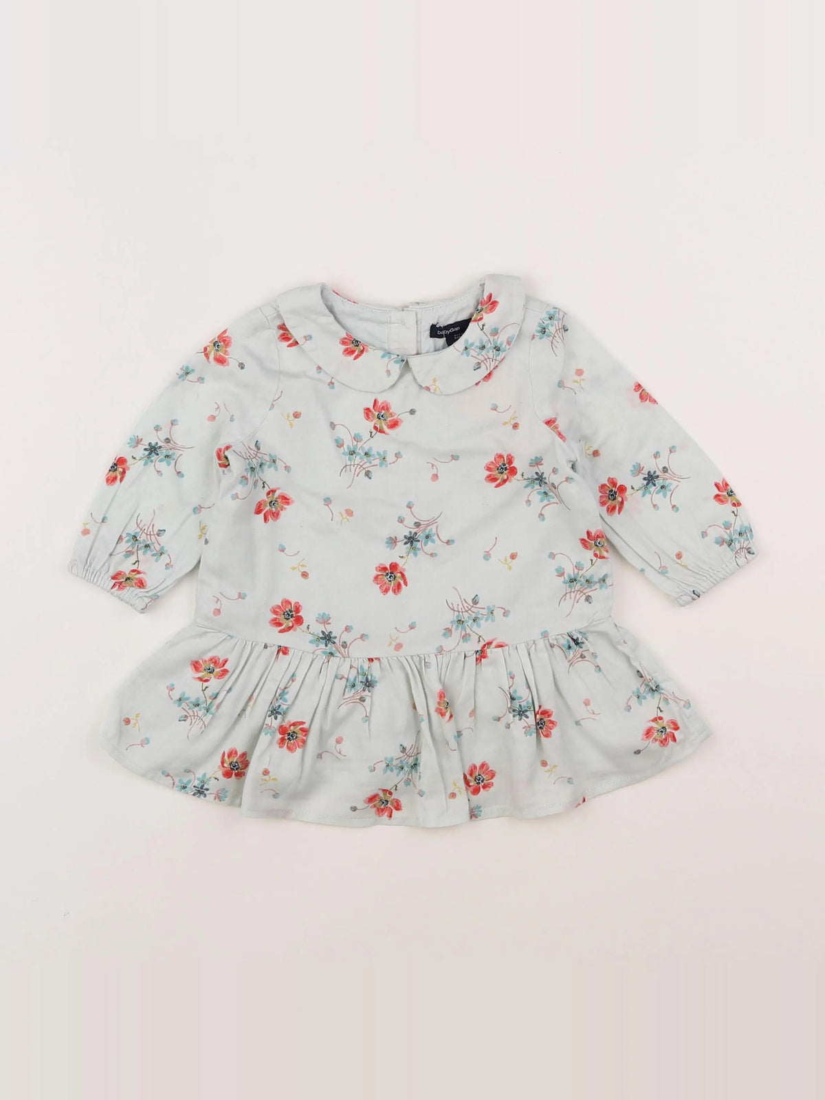 GAP - robe bleu - 3/6 mois