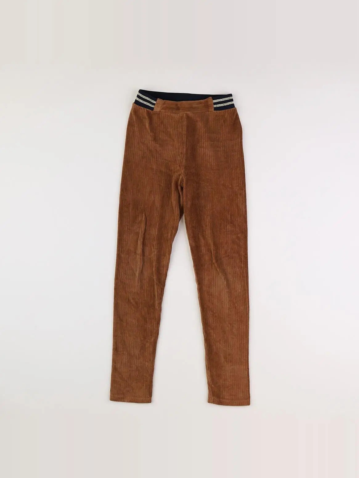 Vertbaudet - pantalon marron - 10 ans