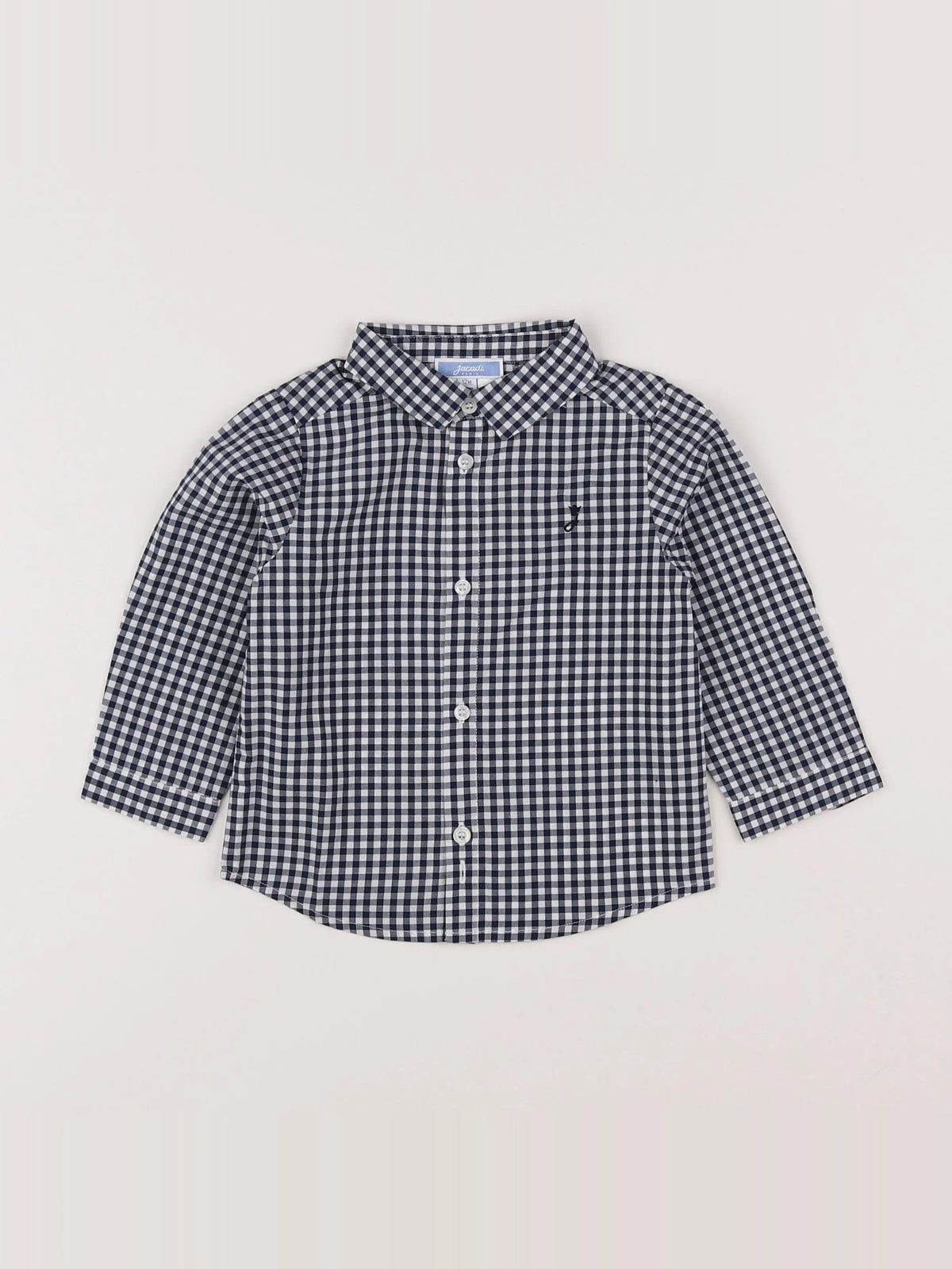 Jacadi - chemise bleu - 12 mois