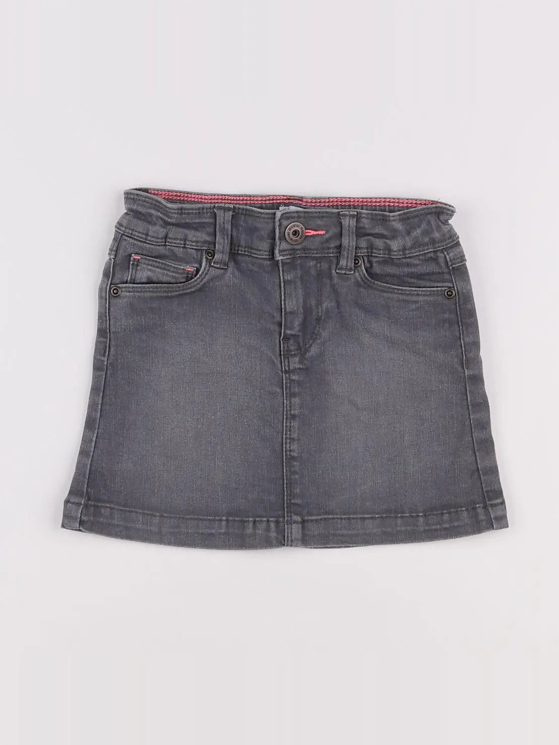 Okaidi - jupe gris - 4 ans