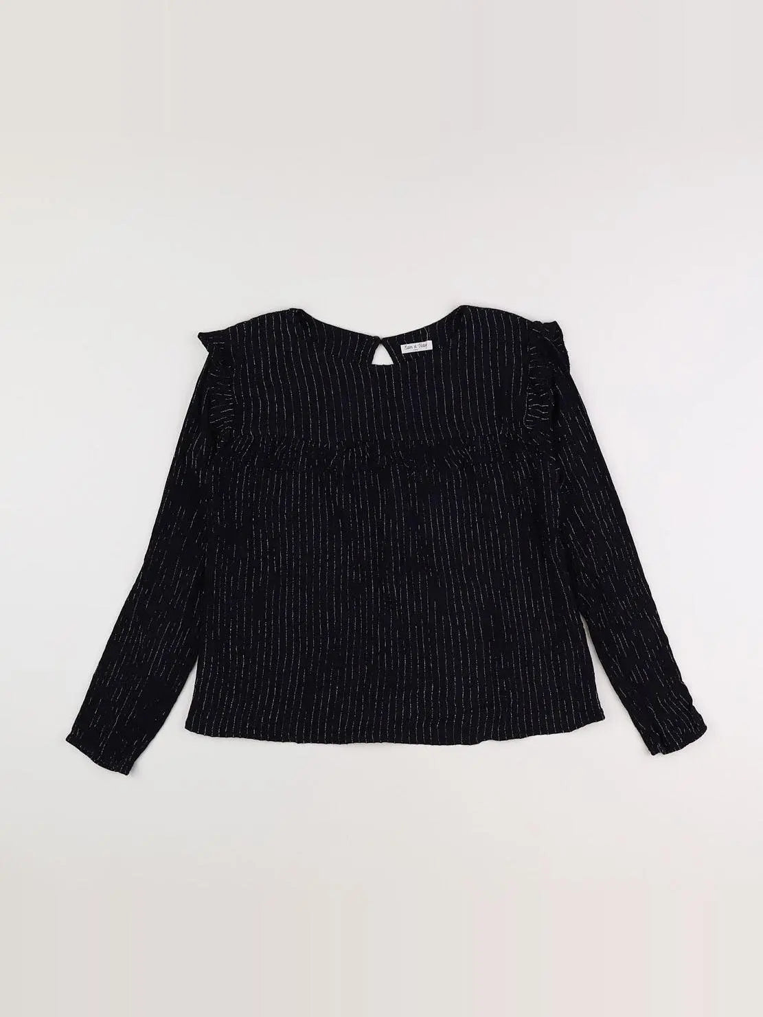 Eden & Victor - blouse bleu, or - 12 ans