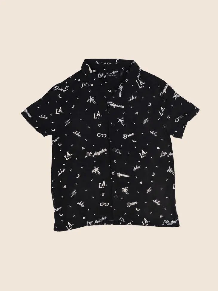 IKKS - tee-shirt noir - 5 ans