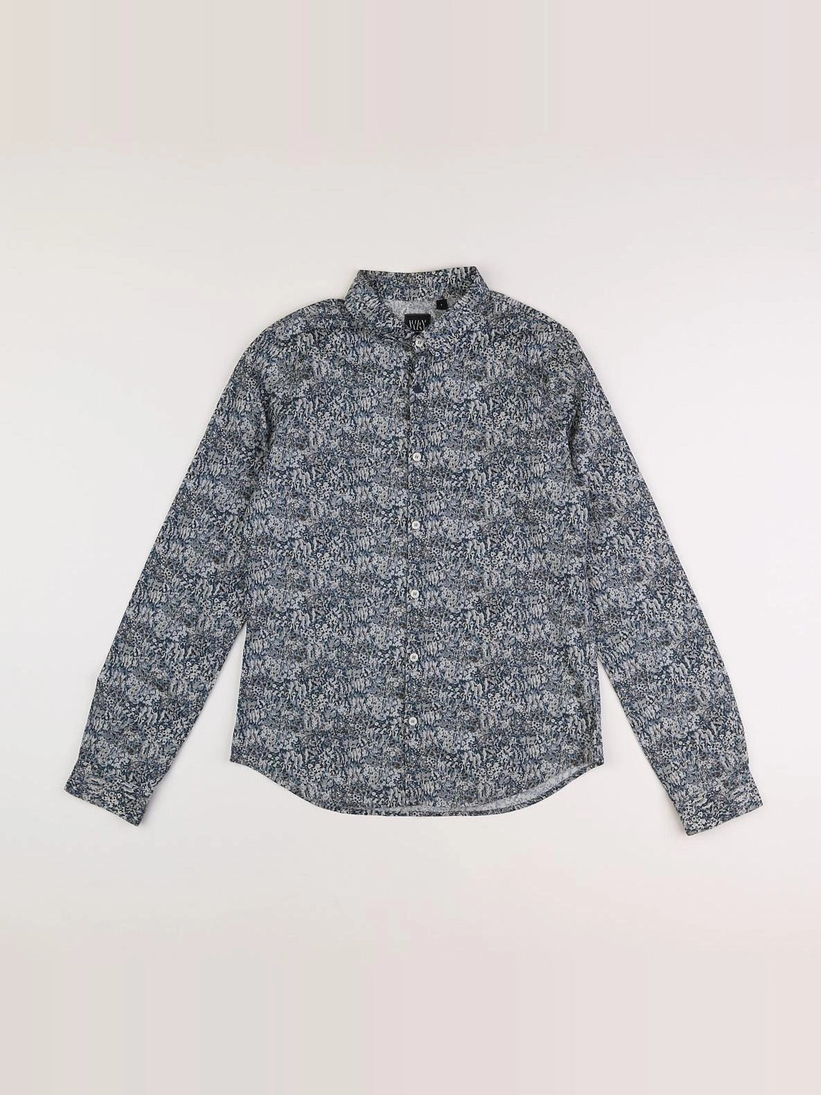 IKKS - chemise bleu - 14 ans