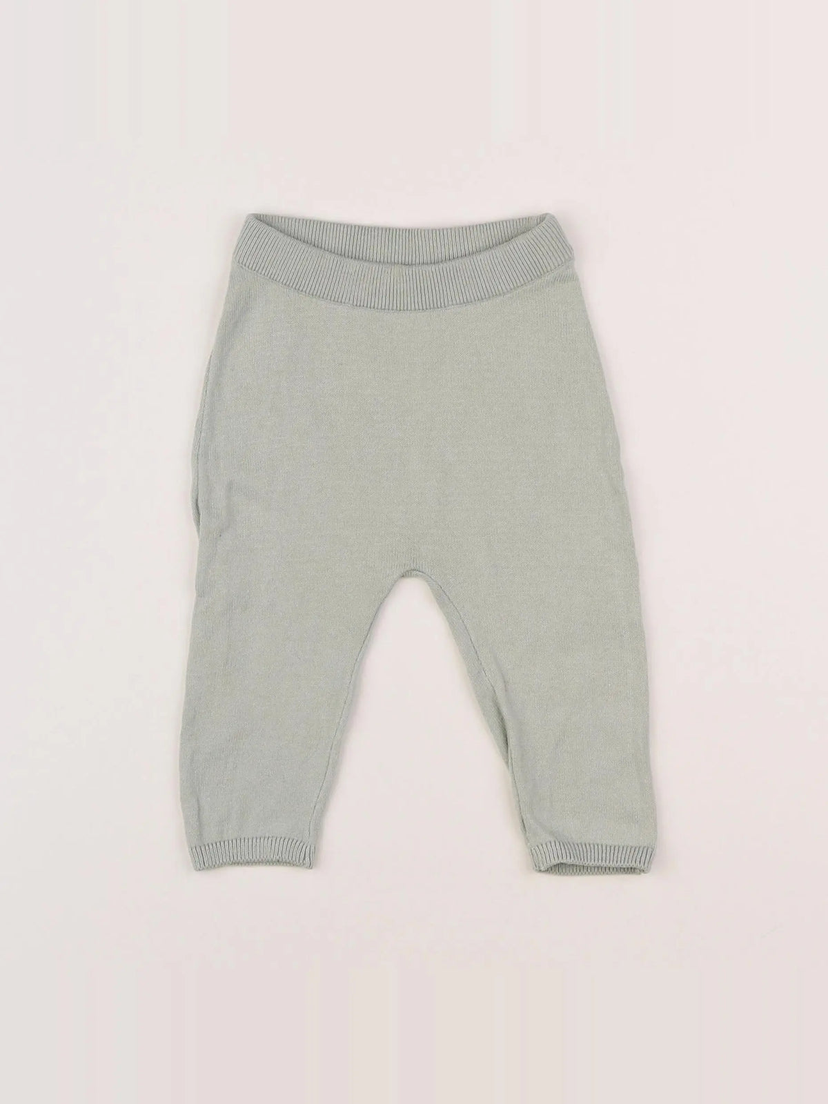 H&M - legging vert - 6 mois