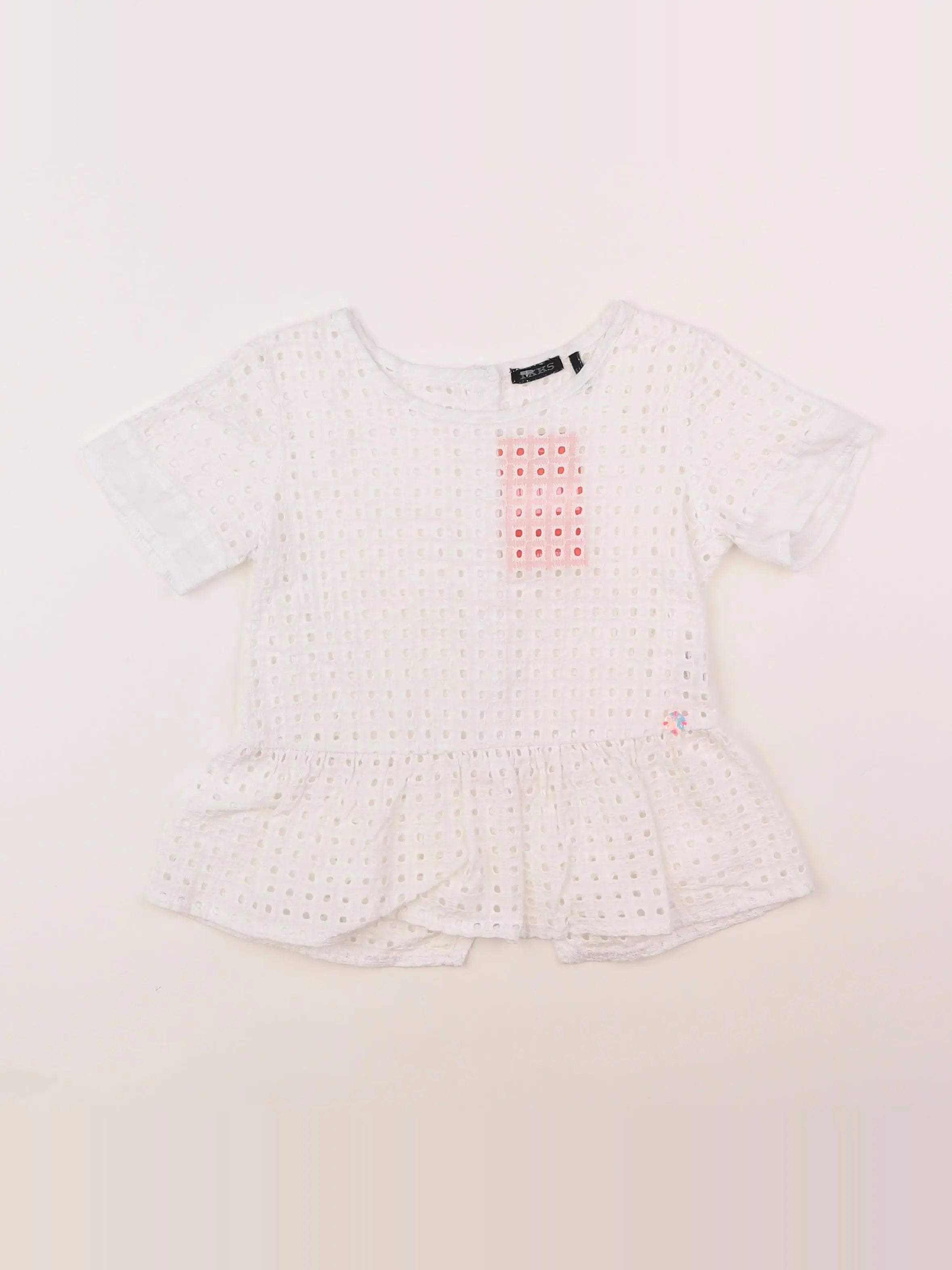 IKKS - blouse blanc - 6 ans