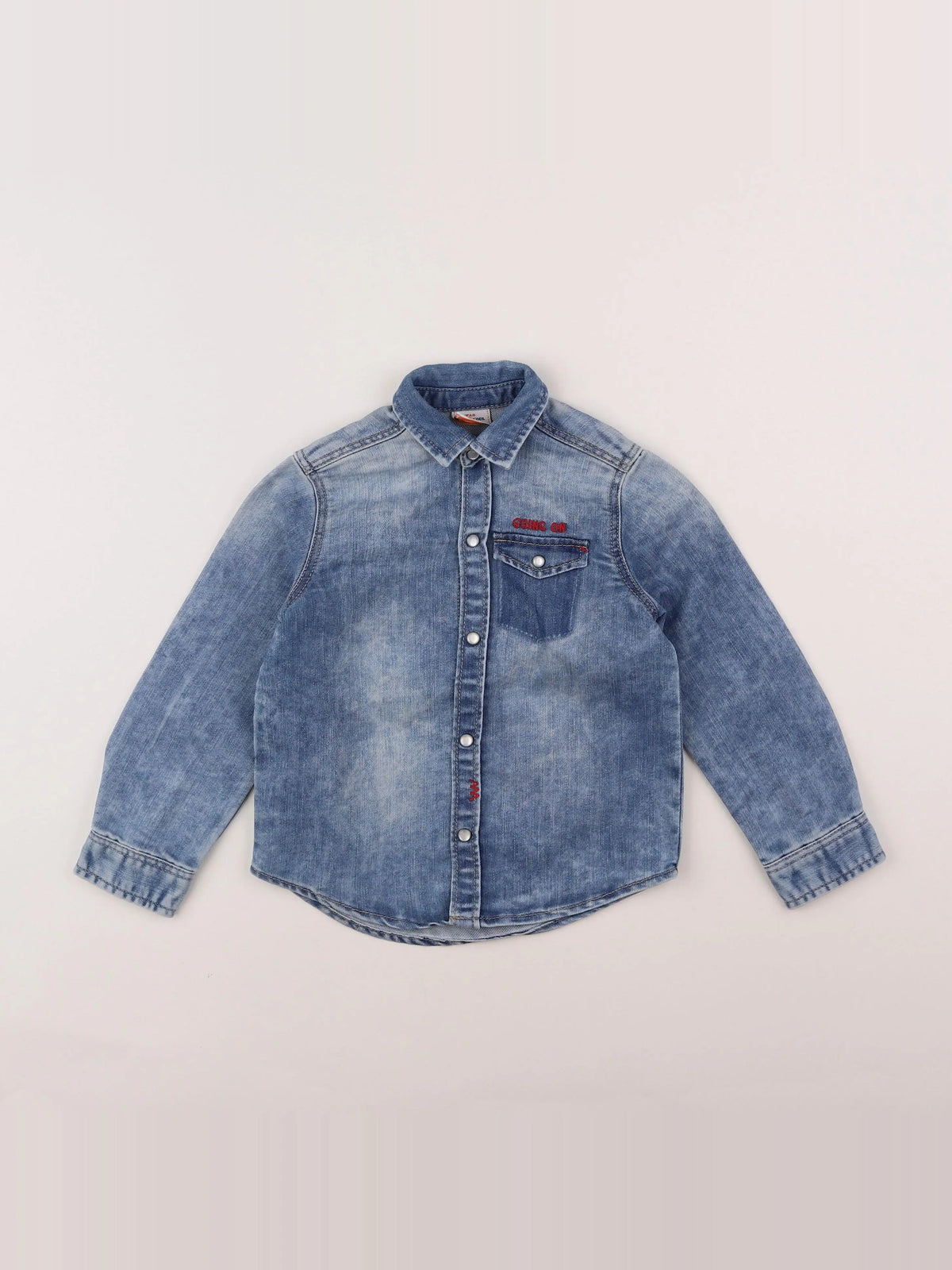 Tape à l'oeil - chemise bleu - 4 ans