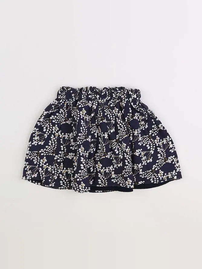 Little Cigogne - jupe multicolore - 5 ans
