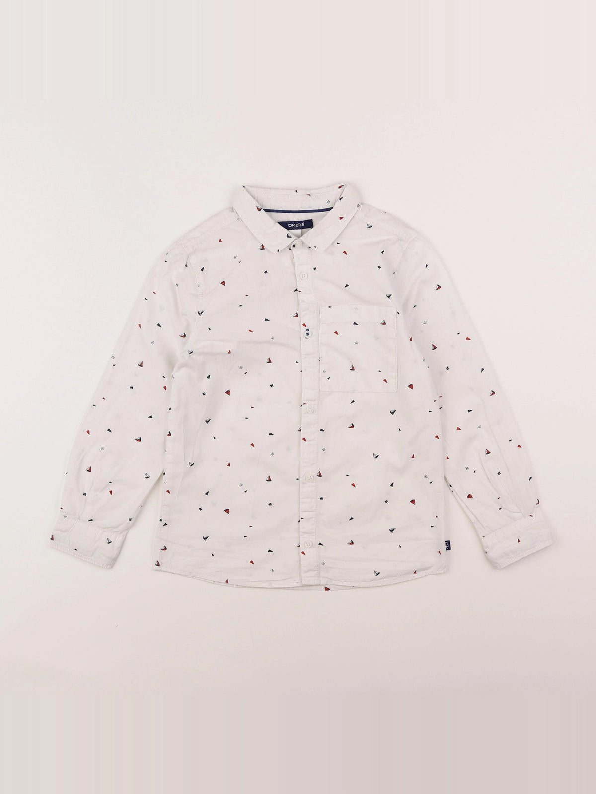 Okaidi - chemise blanc - 6 ans