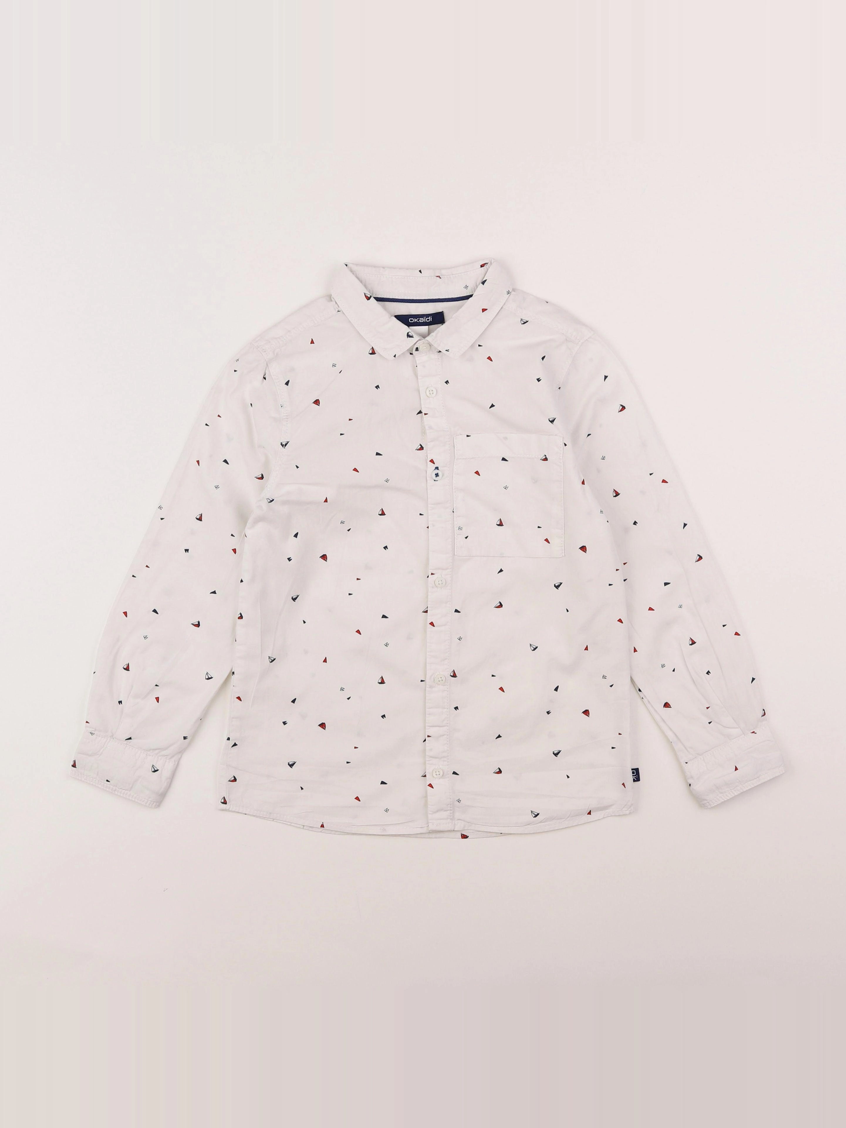 Okaidi - chemise blanc - 6 ans