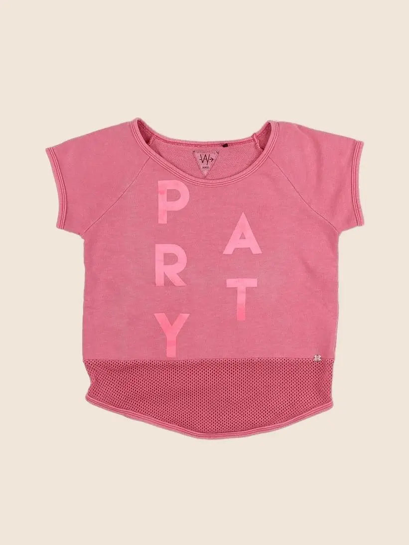 IKKS - sweat rose - 12 ans