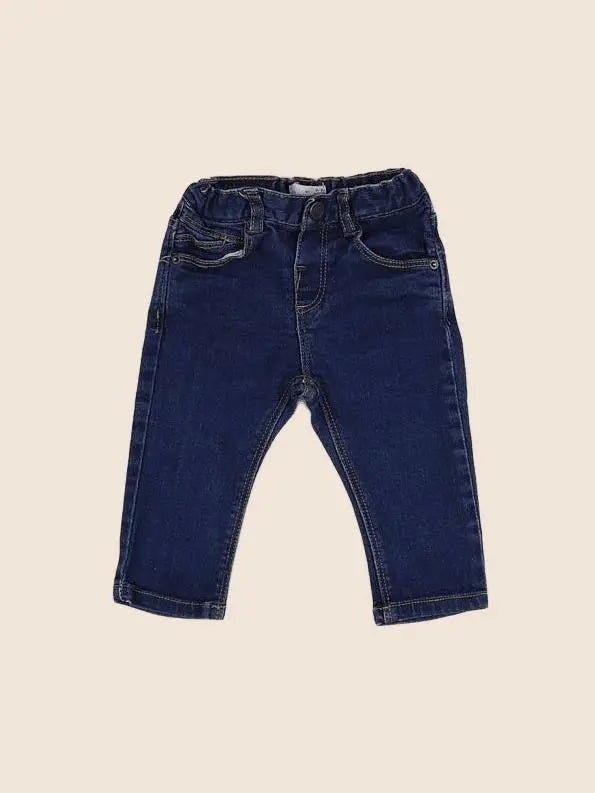 Zara - jean bleu - 6/9 mois