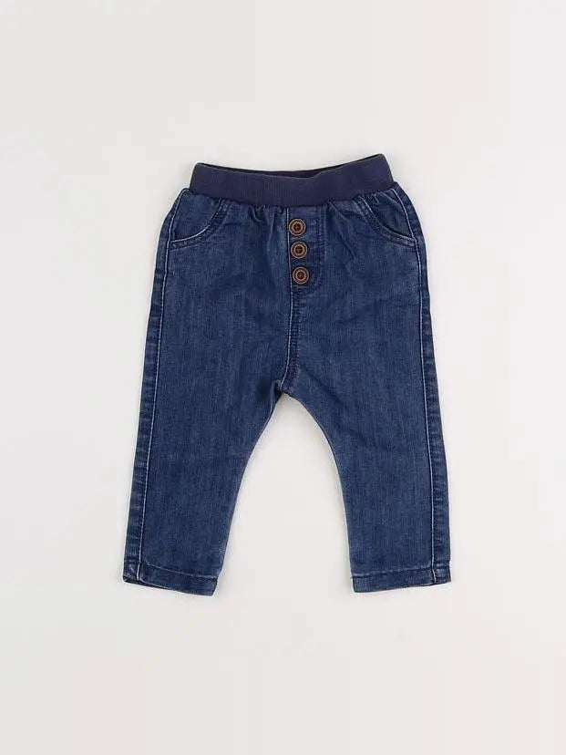 Tape à l'oeil - pantalon bleu - 6 mois