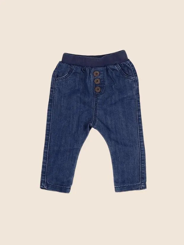 Tape à l'oeil - pantalon bleu - 6 mois