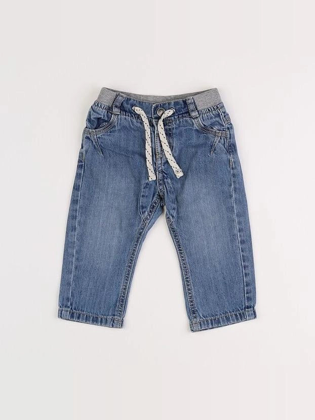 Tape à l'oeil - pantalon bleu - 6 mois