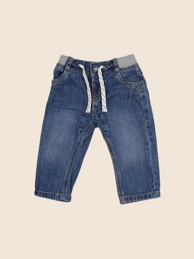 Tape à l'oeil - pantalon bleu - 6 mois