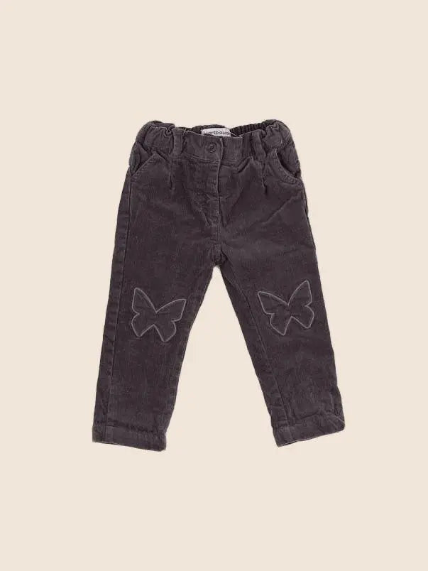 Vertbaudet - pantalon gris - 6 mois