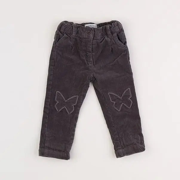 Vertbaudet - pantalon gris - 6 mois