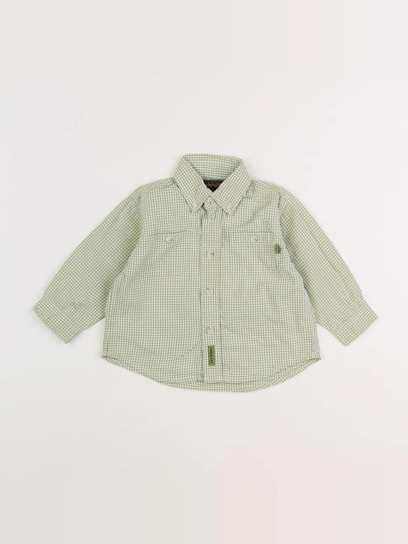 Timberland - chemise blanc, vert - 12 mois