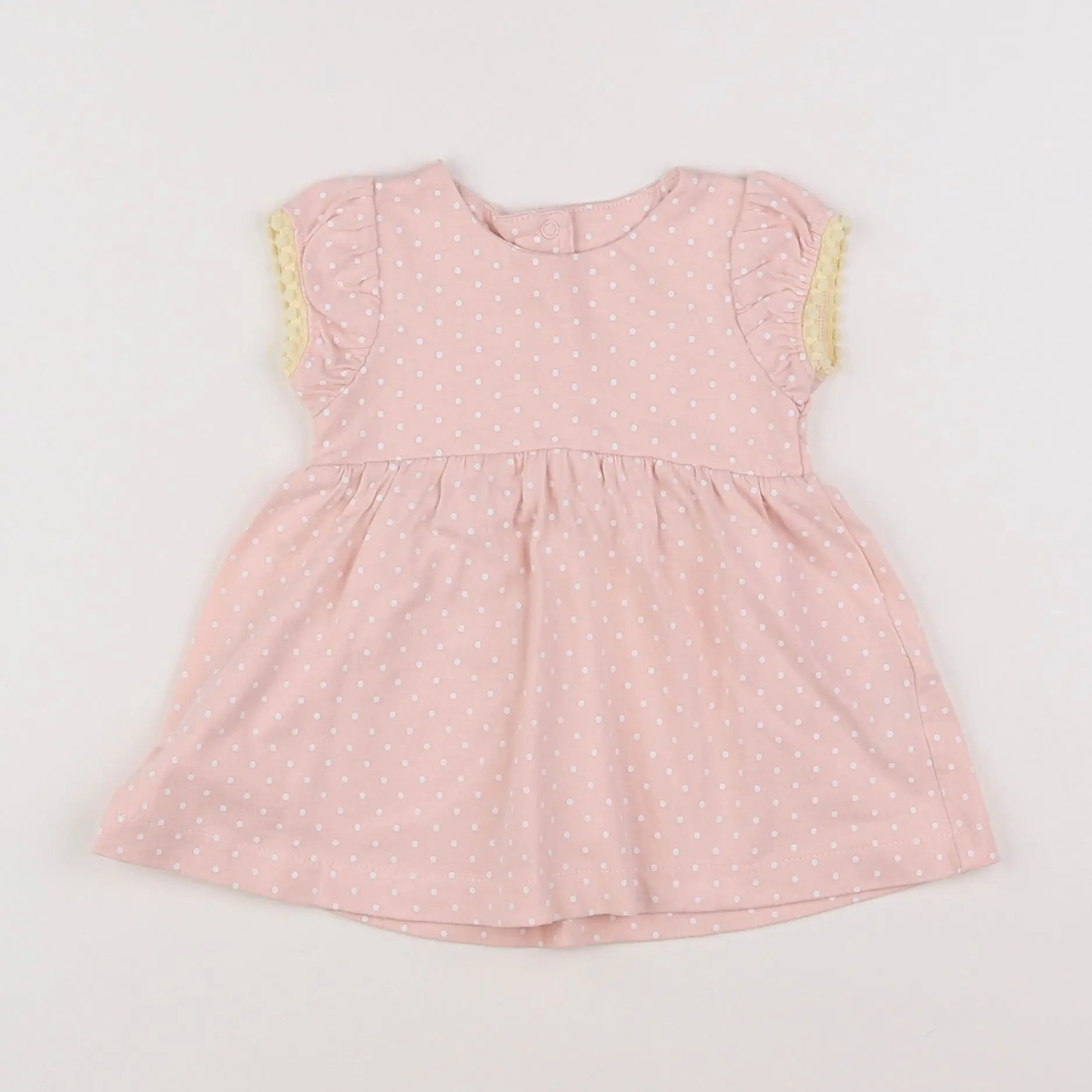 Vertbaudet - robe rose - 3 mois