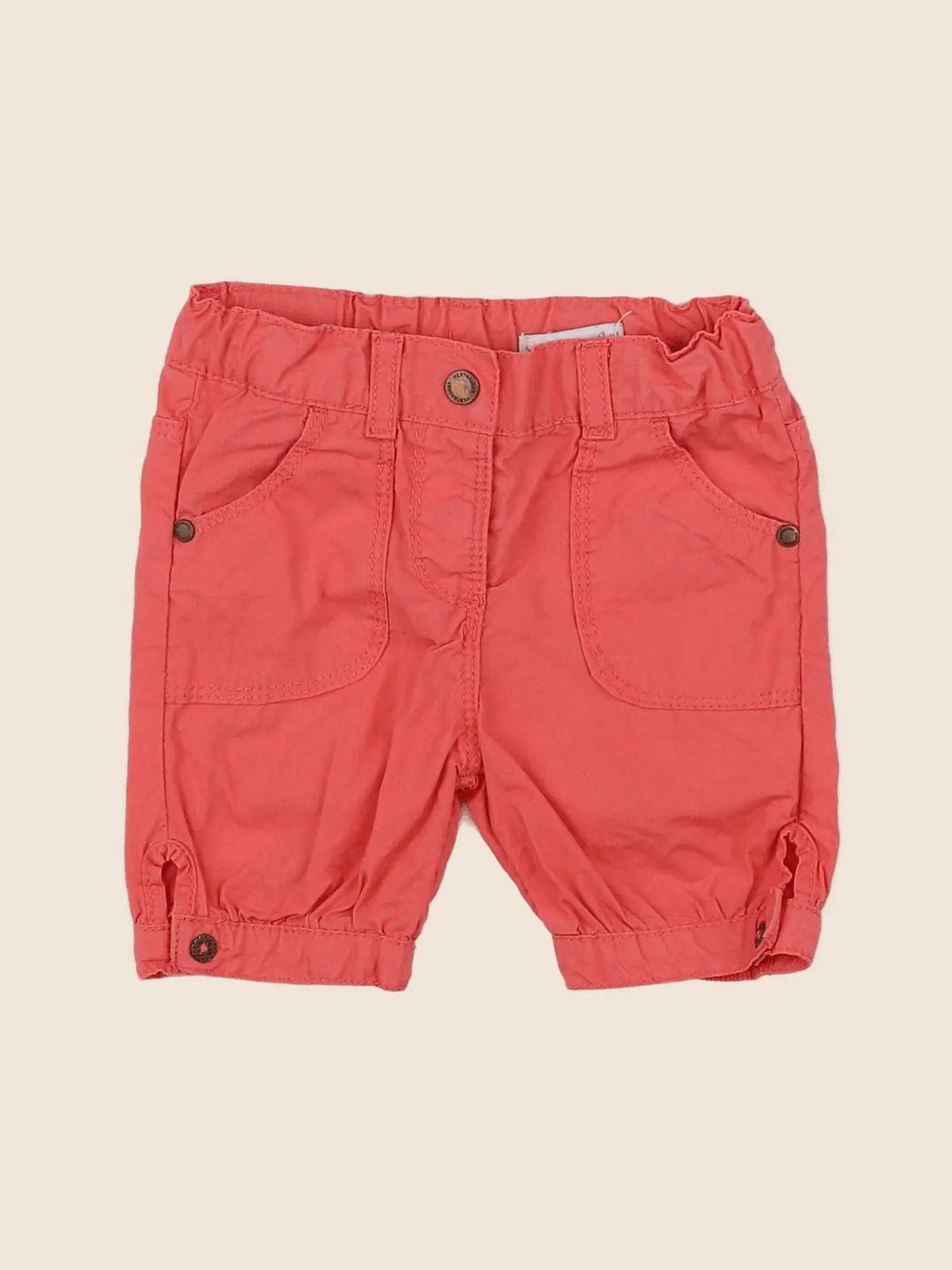 Vertbaudet - short rose - 9 mois
