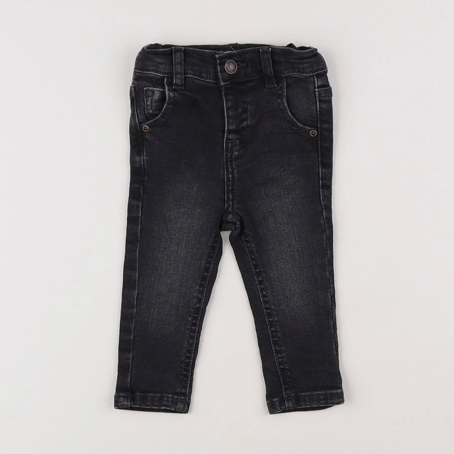 Vertbaudet - jean gris - 3 mois