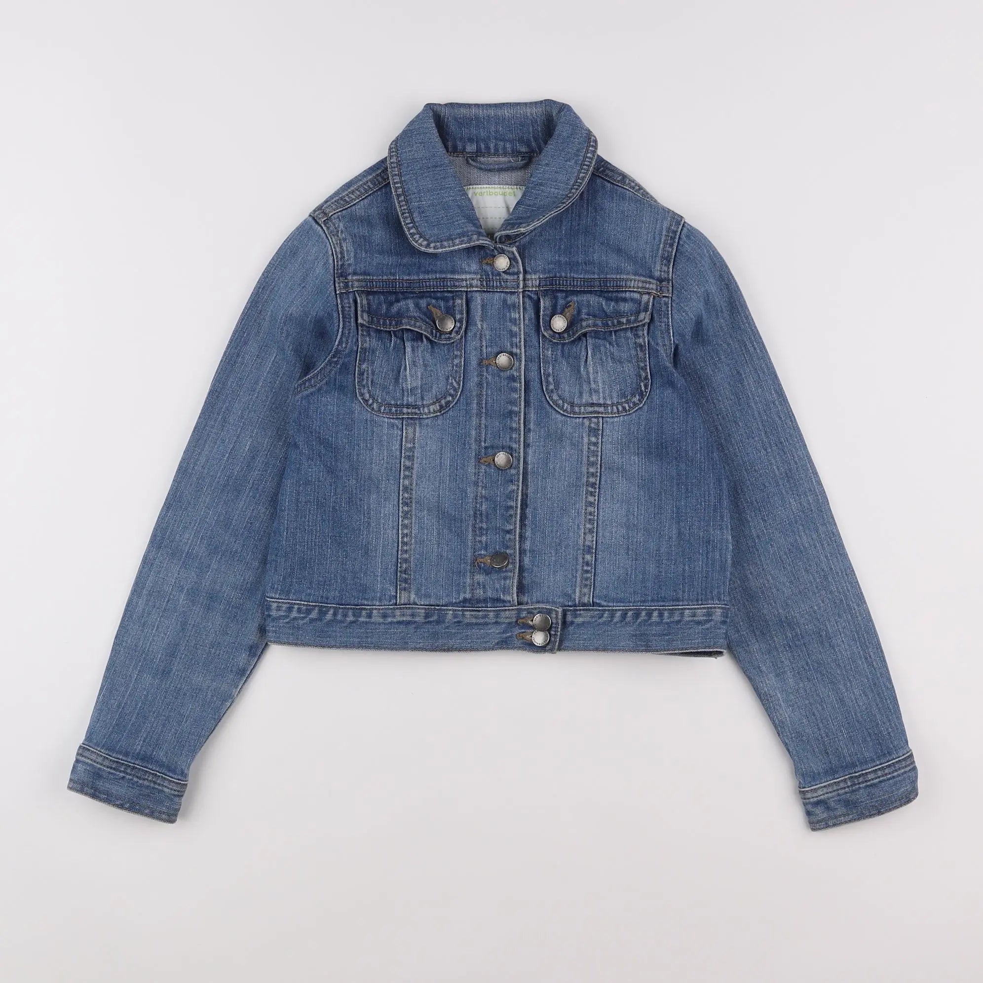 Vertbaudet - veste bleu - 10 ans