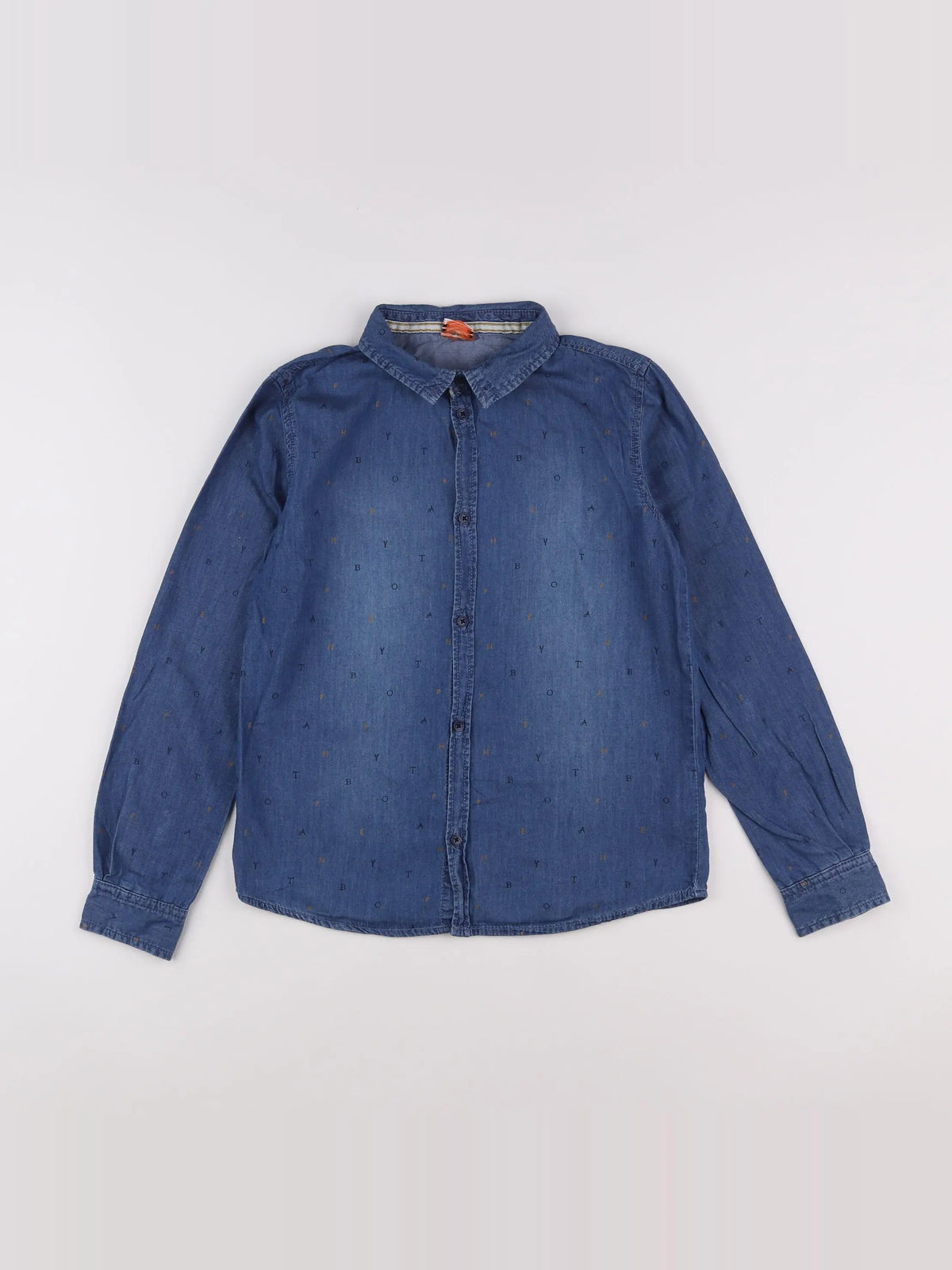 Tape à l'oeil - chemise bleu - 12 ans