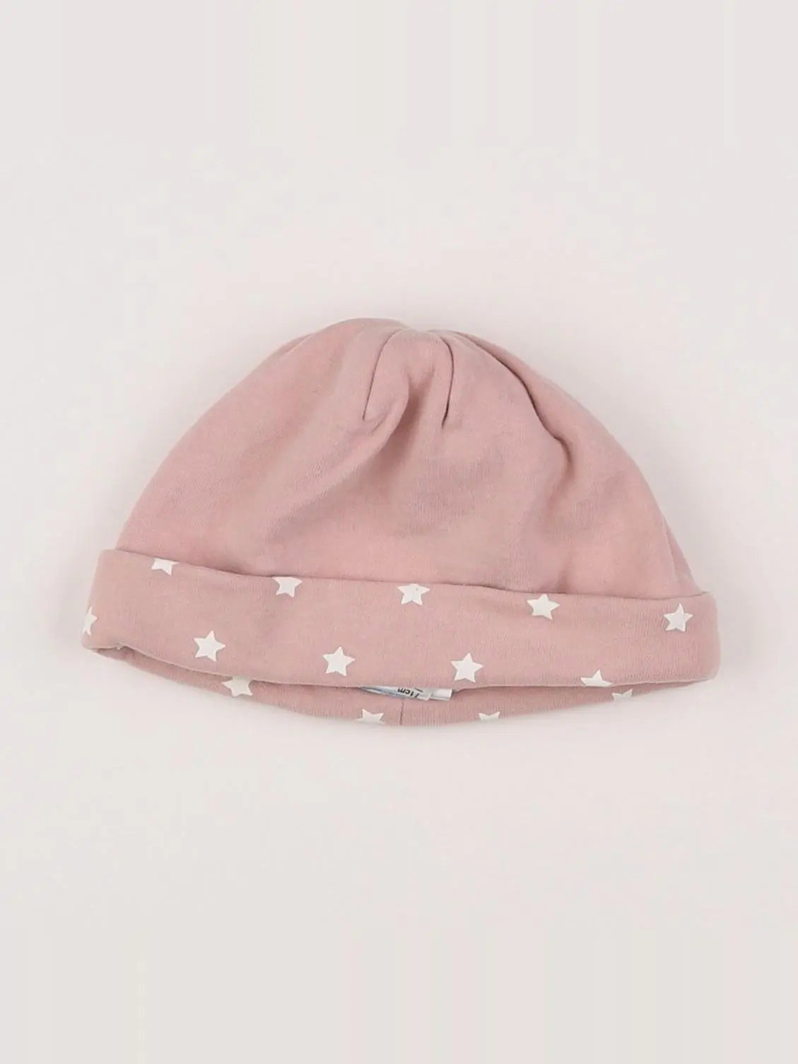Vertbaudet - bonnet rose - 9 mois
