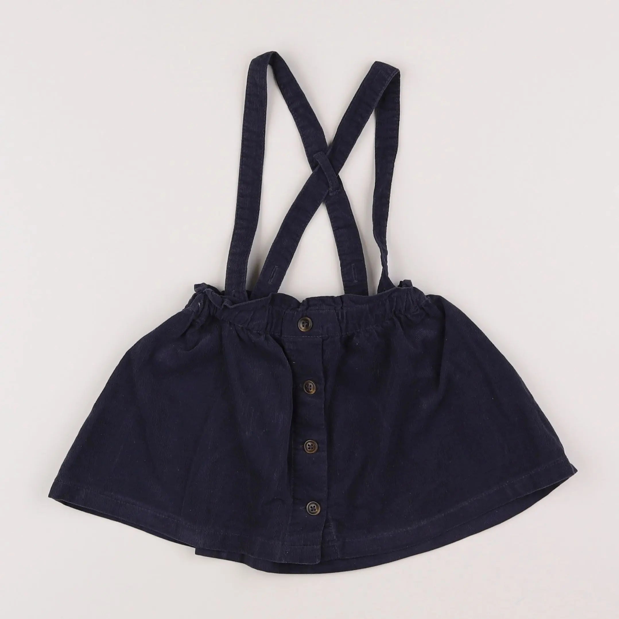 Vertbaudet - jupe bleu - 18 mois
