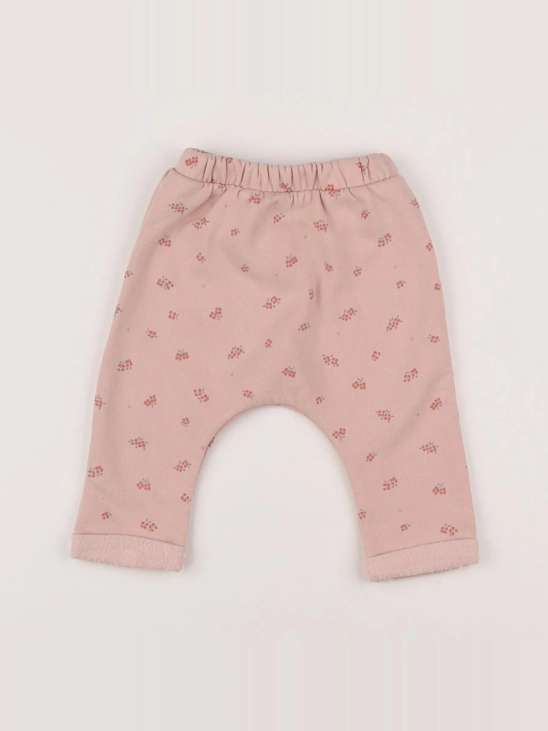 Vertbaudet - jogging rose - 6 mois
