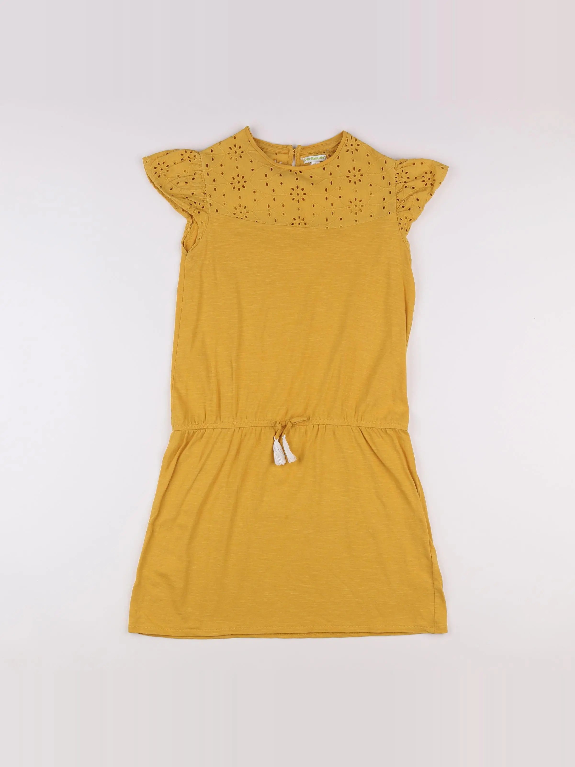 Vertbaudet - robe jaune - 14 ans